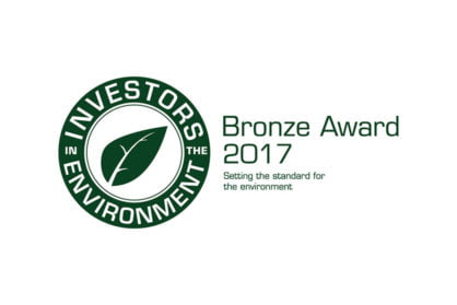 Investors in the Environment - Bronze Award 2017