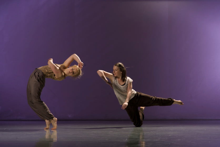 Laura Murphy (right) at Nortern School of Contemporary Dance © Chris Nash