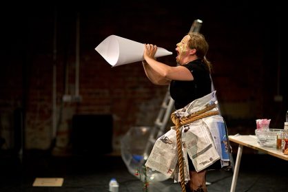 Leena Kela - Alphabets of Performance Art © Sara Teresa